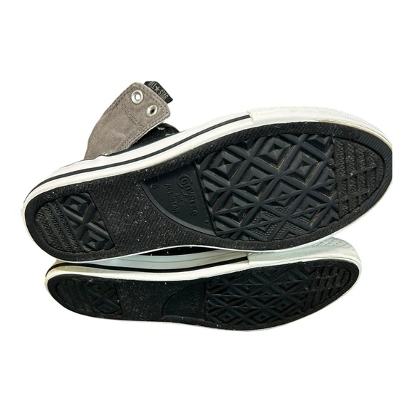 Converse Unisex 717659F fashion-sneakers  Black and Gray High-Top Sneakers - Picture 4 of 10